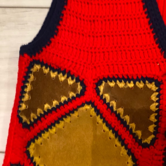 Vintage Patchwork Sweater Vest - Picture 4 of 6